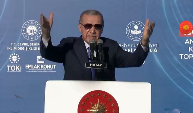 Erdoğan: Hatay'a hizmet yarışı başlamıştır!