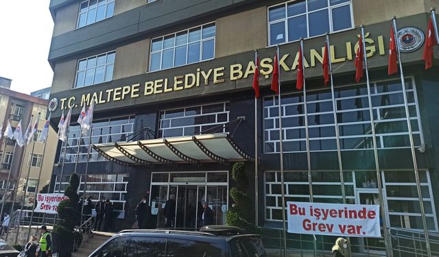 Belediyeye grev kararı asıldı!