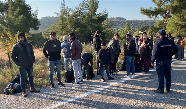 Çanakkale'de 27 düzensiz göçmen yakalandı!