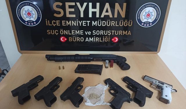 Evinde 7 silah ve uyuşturucu bulunan çocuk tutuklandı