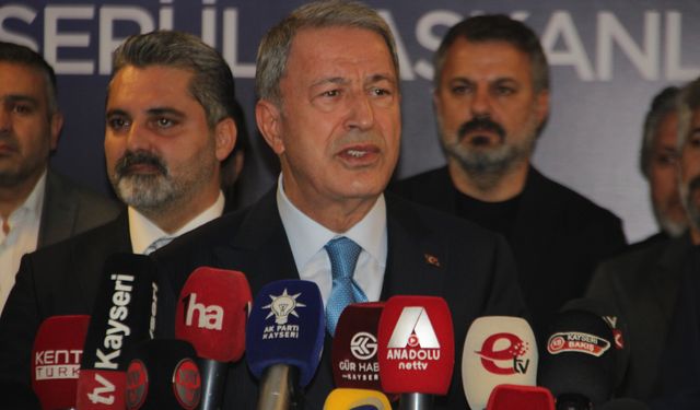 Hulusi Akar: Etrafımızda ciddi tehlikeler, tehditler var!