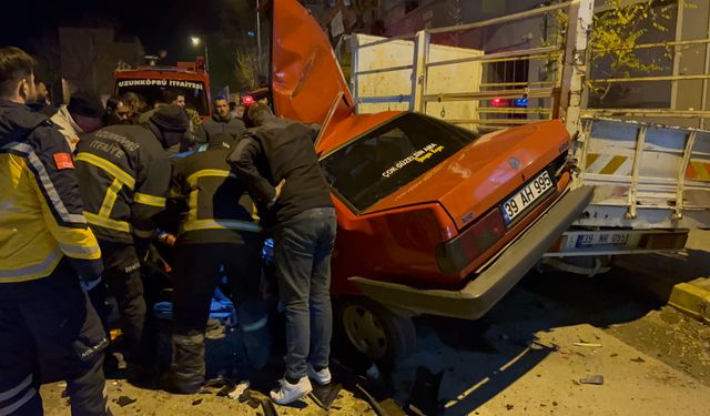 Edirne'de zincirleme trafik kazası!