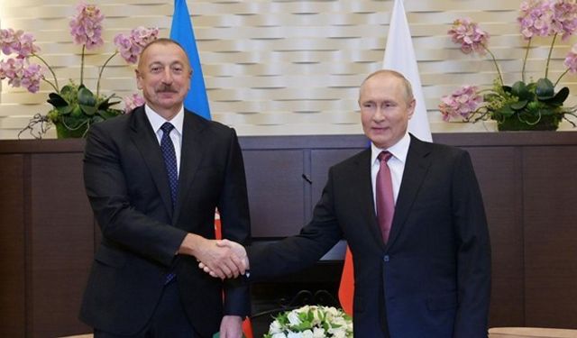 Putin uçak için Aliyev'den özür diledi!!