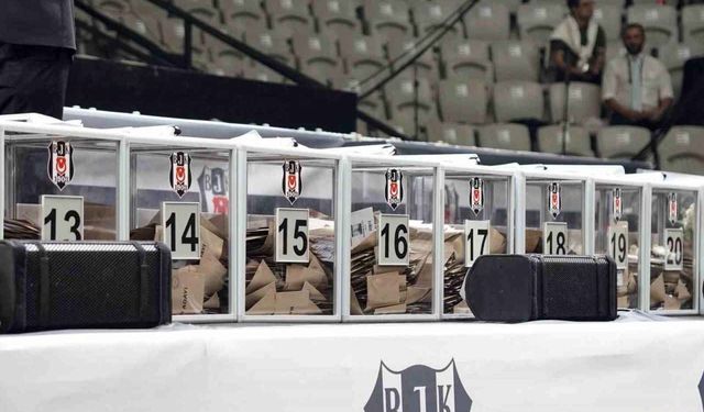 Beşiktaş'ta oy sayma işlemi başladı