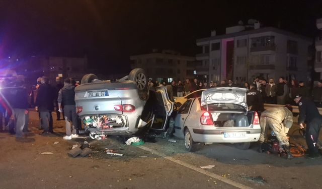 Bursa'da zincirleme kaza: 1 ölü, 3 yaralı!