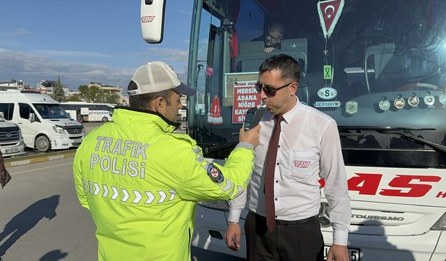 Yolcu otobüslerinde yılbaşı denetimi!