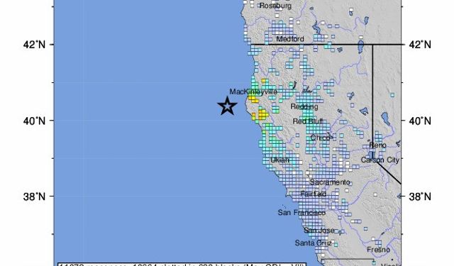 California açıklarında 7.0 büyüklüğünde deprem