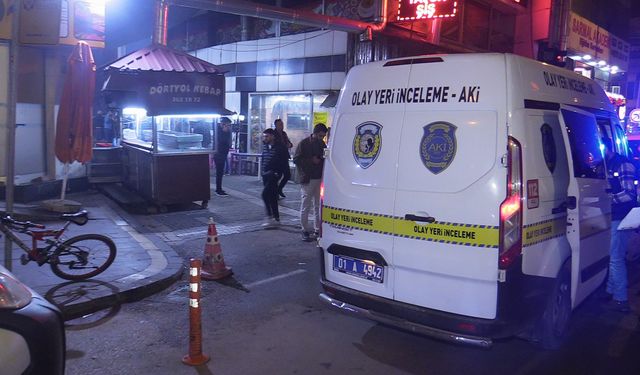 Adana'da kebapçıya silahlı saldırı: 1 ölü