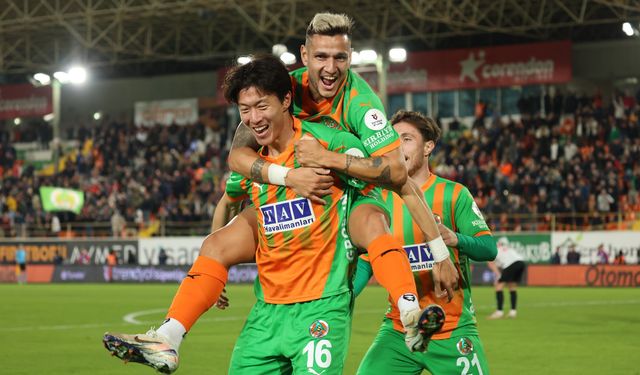 Alanyaspor'dan farklı galibiyet