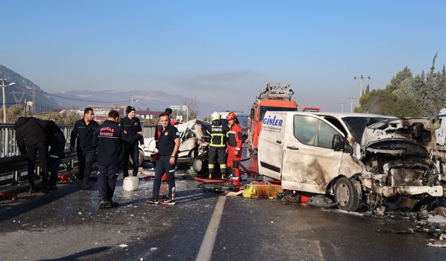 Muğla'da zincirleme kaza