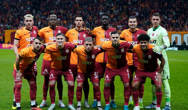 Galatasaray ligin ilk yarısına lider girdi