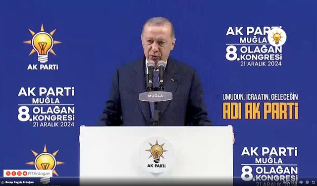 Erdoğan: Bu toprakları vatanımız kılmak için çok fedakarlık yaptık!