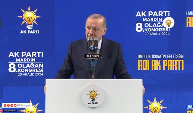 Erdoğan: Hep birlikte Türkiye'yiz!