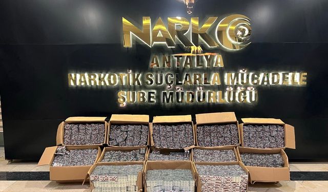 Narkotik'ten darbe: 235 bin adet ele geçirildi!