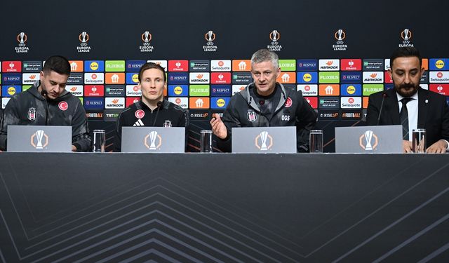 Solskjaer: Her şeyimi Beşiktaş'ta vermek istiyorum!