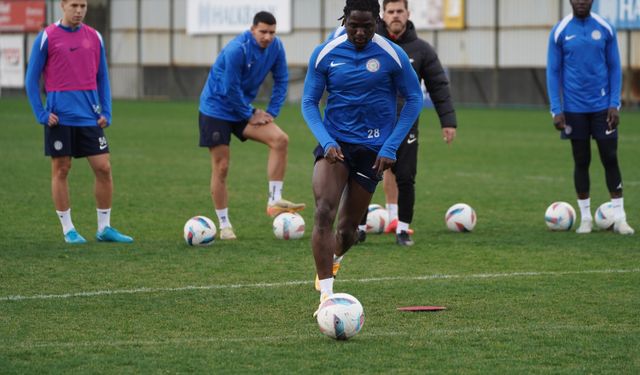 Çaykur Rizespor Beşiktaş hazırlıklarını sürdürdü