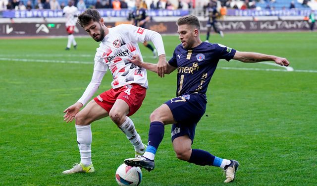 Kasımpaşa, Gaziantep maçı 2-2 berabere bitti