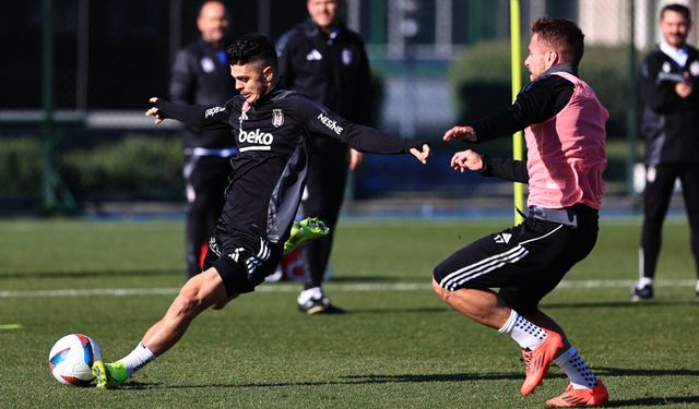 Beşiktaş'ta Bodrum FK maçı hazırlıkları devam etti