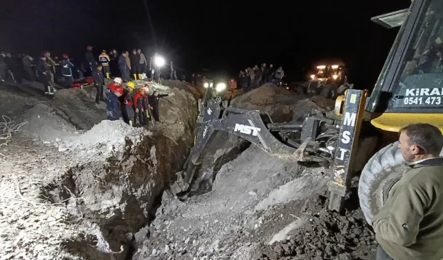 Amasya'da göçük: 2 kişinin cansız bedenine ulaşıldı!