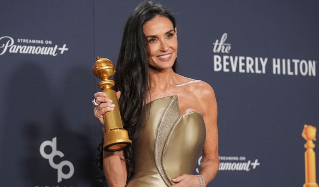 Demi Moore, 2025 Altın Küre'ye damga vurdu!