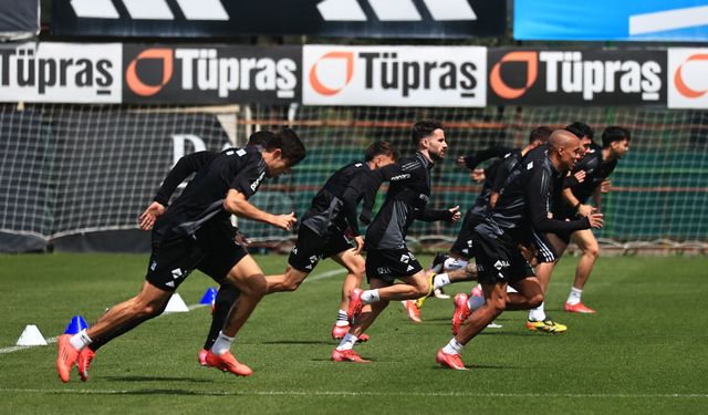 Beşiktaş, Göztepe maçının hazırlıklarını tamamladı