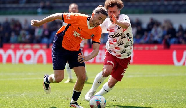 Başakşehir-Gaziantep FK maçında 3 gol, 3 kırmızı kart
