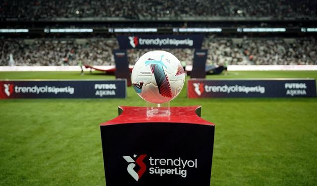Trendyol Süper Lig'de 33. hafta heyecanı yaşanacak