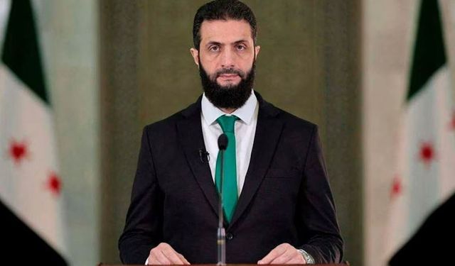 Ahmed Şara: İsrail'le baş edecek güçteyiz