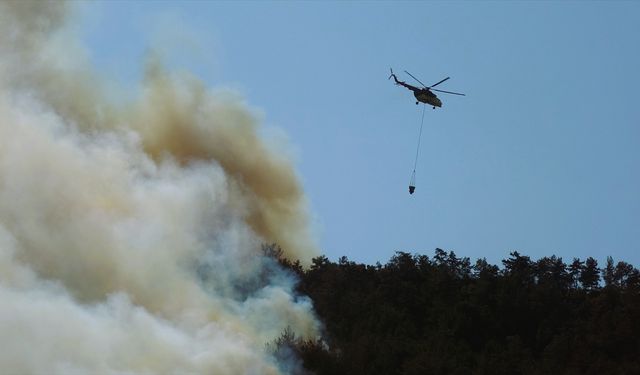 Karabük'te yeniden yangın çıktı!