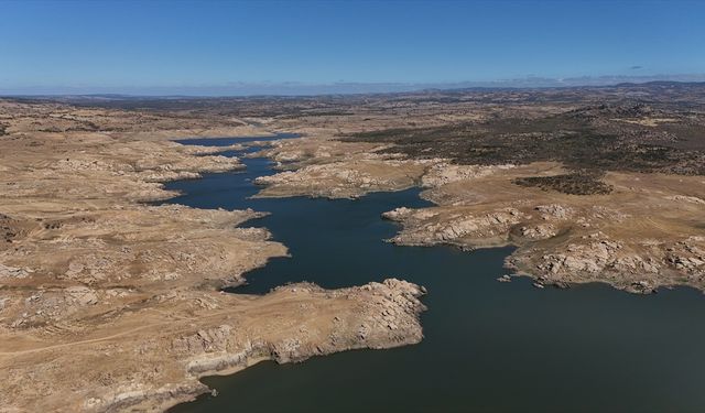 Kayalıköy Barajı'nın doluluk oranı yüzde 6'ya düştü!