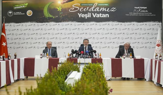 Yeşil Vatan Seferberliği başladı!