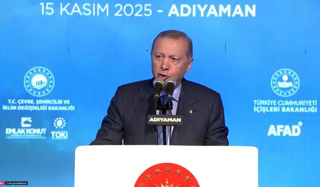 Erdoğan: Biz yaraları sarmanın derdindeyiz!