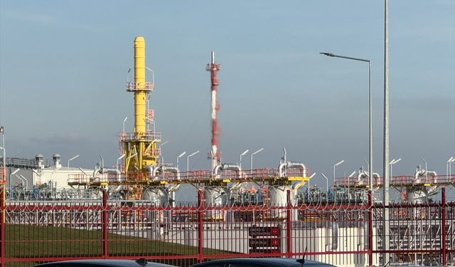 Doğal gaz depolama tesisinde yangın!