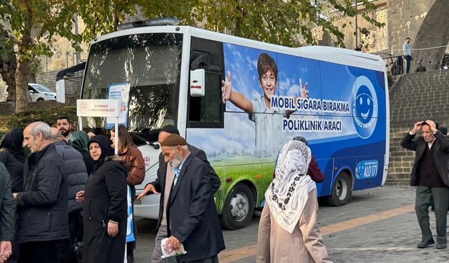 Diyarbakır’da sigarayla mücadele sokağa taşındı