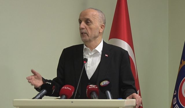TÜRK-İŞ Başkanı Atalay: Amacımız toplantıyı sabote etmek değil