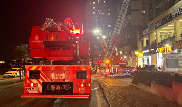 Başakşehir'de korku dolu anlar