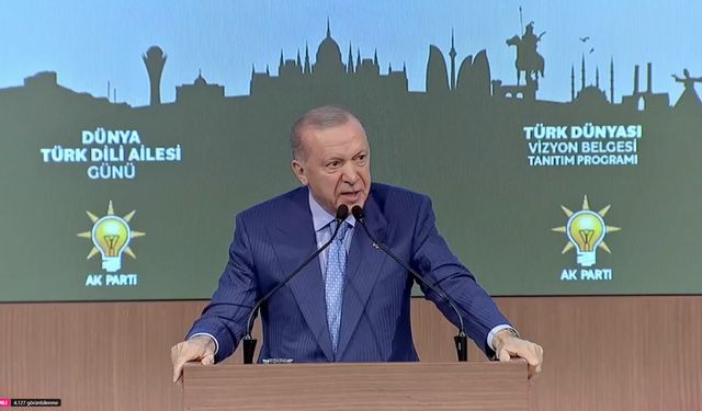 Erdoğan: CHP Türk dünyasına şaşı bakıyor!