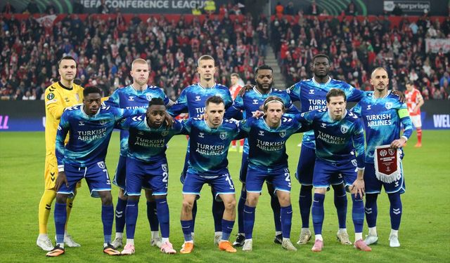 Samsunspor Avrupa'da geri viteste