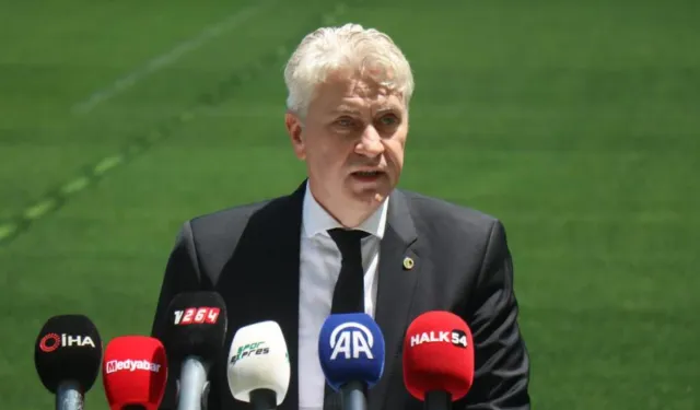 Sakaryaspor Başkanı istifa etti