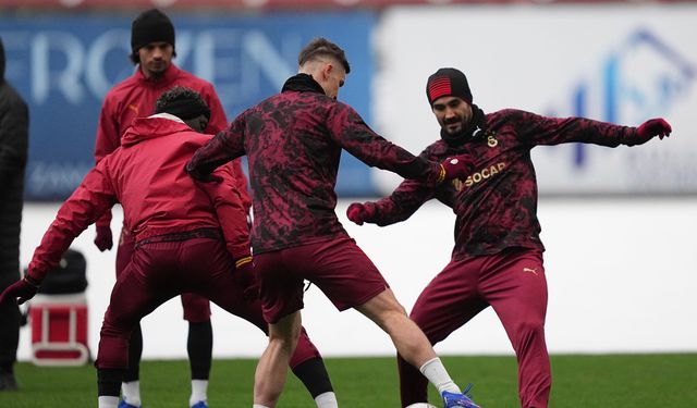 Galatasaray, dev maçın hazırlıklarını sürdürüyor