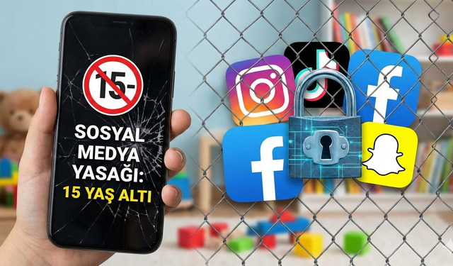 Türkiye’de 15 yaş altına sosyal medya yasağı geliyor