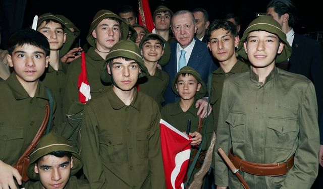 Erdoğan 'Şüheda 1915'i izledi