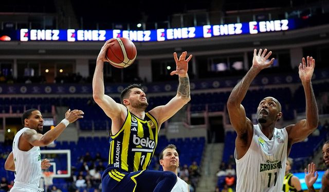 Fenerbahçe basketbolda Erokspor'a boyun eğdi!