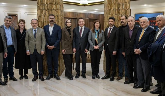 DEVA Partisi’nden DEM Partili belediyeye ziyaret!