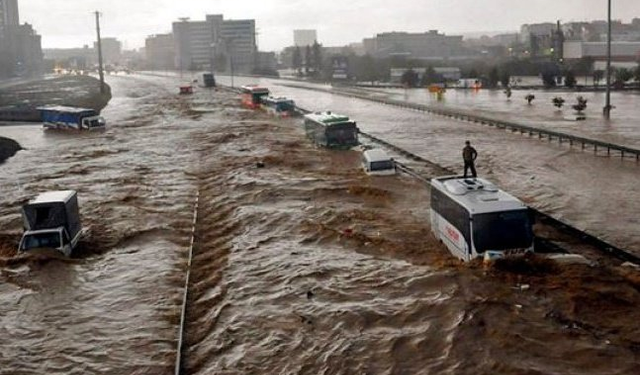 İlçelere göre sel riski haritası hazırlandı!