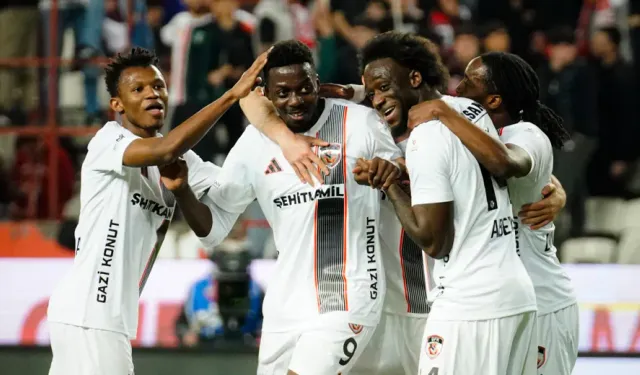 Gaziantep FK galibiyet hasretini Antalya'da sonlandırdı