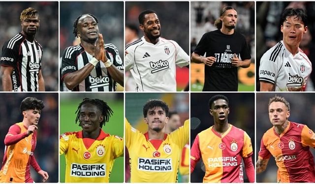 Beşiktaş-Galatasaray rekabetinde 21 futbolcunun "ilk derbi" heyecanı