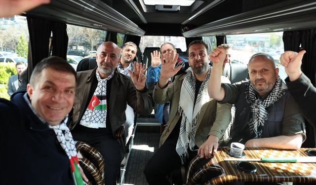 Küresel Sumud Filosu İspanya'ya uğurlandı!