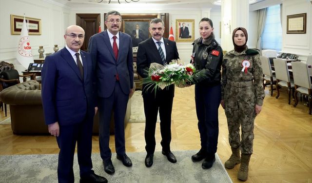 İçişleri Bakanı, Polis Teşkilatı heyetini kabul etti!