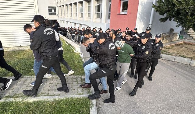 'Bayğaralar' suç örgütünden 287 şüpheli adliyede!